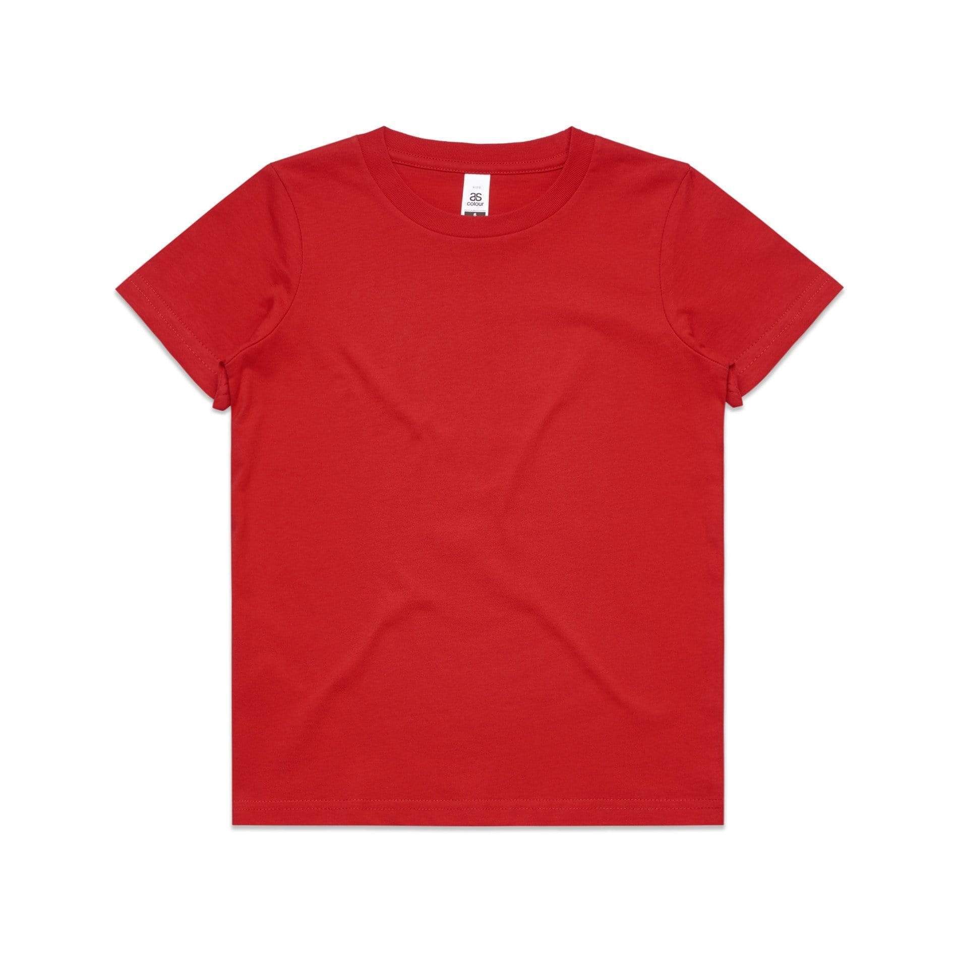 As Colour kids tee 3005 Casual Wear As Colour RED 2K 